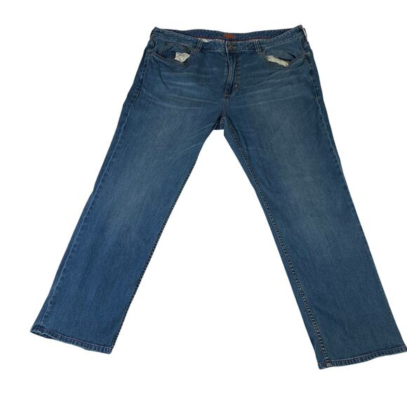 Tommy Bahama Mens 42x30 Sand Drifter Authentic Medium Wash Cotton Denim Jeans - Picture 1 of 8